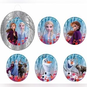 Disney Frozen 2 Glitter Wall Frame With Cutouts Decoration Kit